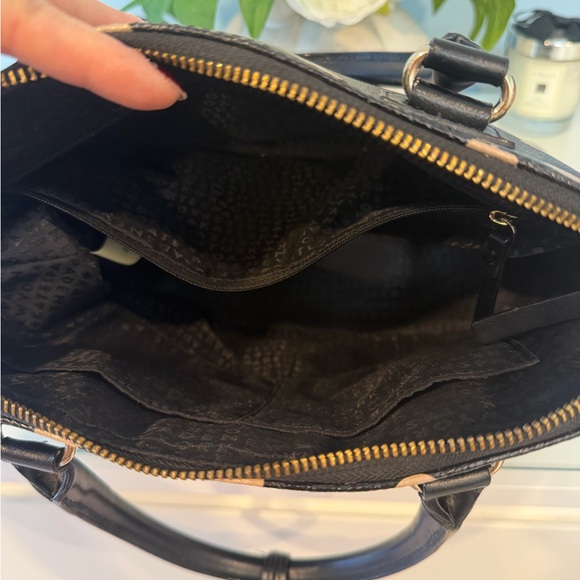 Kate Spade Black and cream Dot Satchel - Picture 3 of 8